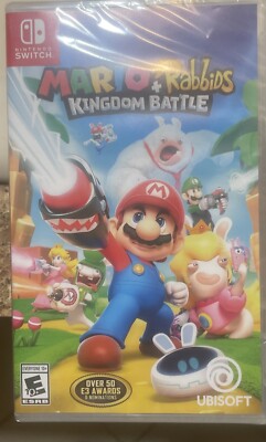 NEW Mario + Rabbids Kingdom Battle   Nintendo Switch Game