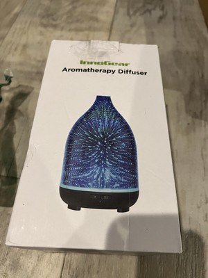 InnoGear Oil Diffuser, Aromatherapy Diffuser for Essential Oils Shiny Silver 