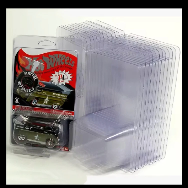 20 pcs Clear Protector Case Plastic Display For Hot Wheels Mainline Cars - Image 4 of 4