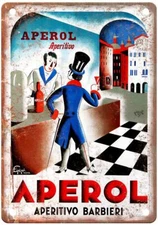 PIQUILLO Aperol, Aperitivo Barbieri, 1931 Liquor Poster Retro Look Sign E1232