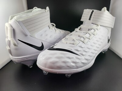 Nike Force Savage Pro 2 Mens 14.5 Detachable Football Cleats White BV3981-100