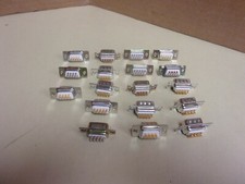 9 Pin Male D-SUB Connector, Lot of 18, New