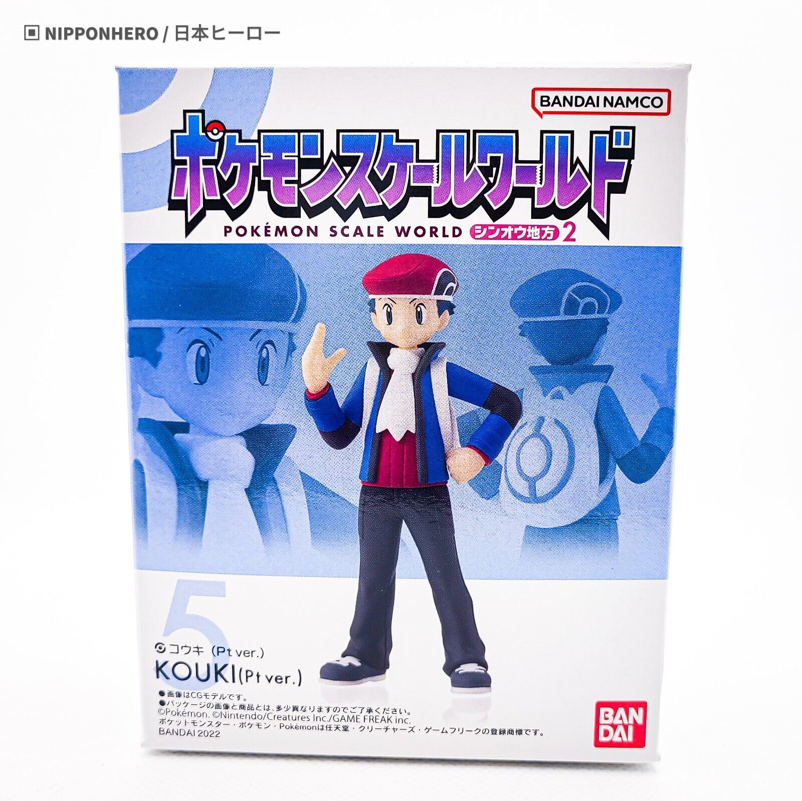 Pokemon Scale World Sinnoh DAWN HIKARI Platinum Ver. Japan Pocket Monster  1/20 2 