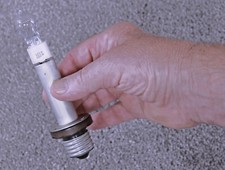Smith Victor Screw Base Adapter Model 514 and DYH Quartz Lamp 650 Watt