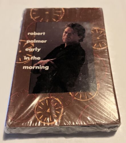 ROBERT PALMER Early In The Morning Cassette Tape Single Vintage 1988 Free Ship - Picture 3 of 3