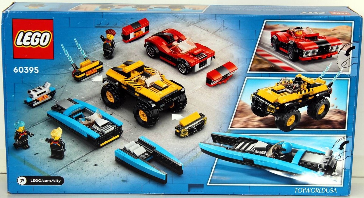 ティート　チョップマン Lego #60395 CITY Combo Race Pack Building Toy Set | eBay