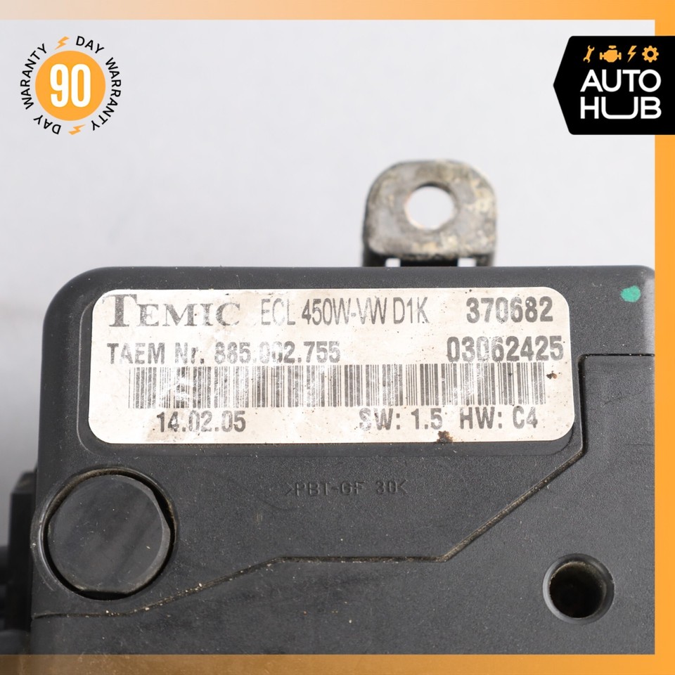 0307 Bentley Continental GT GTC Flying Spur Radiator Cooling Fan Motor