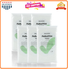 6 packs Unscent Paraffin Wax for Hand and Feet Hydration and Moisturizing