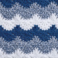 Mary Maxim Serenity Lace Throw - Denim on sale Mary Maxim Serenity Lace Throw - Denim on sale