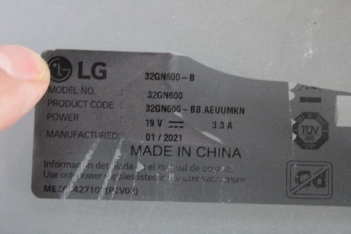 LG 32GN600-B 31,5 Zoll 2K Gaming Monitor LED-Mainboard (FL2522-R65) - Bild 11 von 11