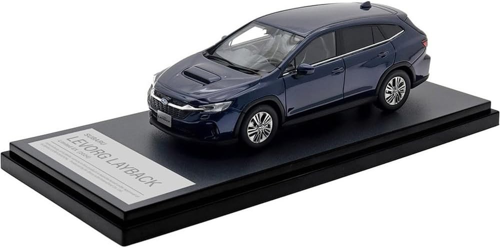 402-628 Hi-Story 1/43 スバル LEVORG LAYBACK Hi Story 1/43 SUBARU LEVORG LAYBACK Limited EX 2024 Sapphire Blue
