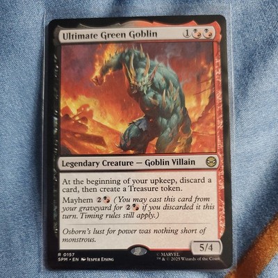 ultimate Green Goblin Spider Man Magic The Gathering Non Foil