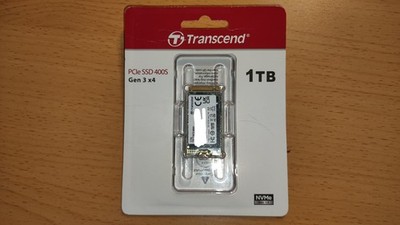 Transcend 1TB NVMe M.2 2242 SSD PCIe, bis zu 2000/1700 MB/s, TS1TMTE400S - NEU -