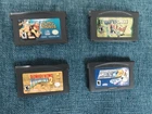 4 GBA Lot Lost Vikings, Earthworm Jim, Donkey Kong Country 2, Bomberman Max 2