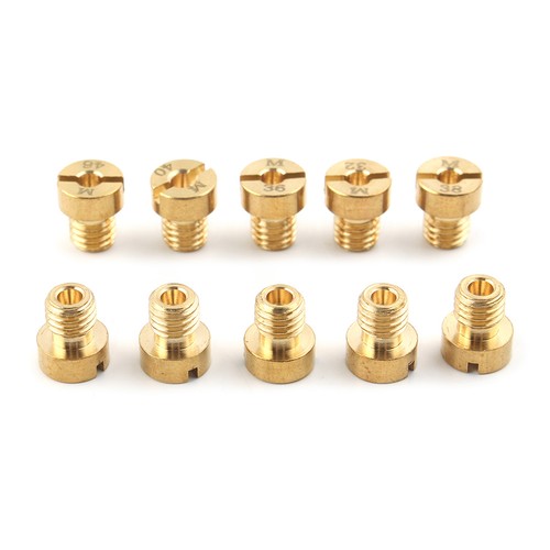 M5 Main jet For Dellorto Carburetor SHA SHB UA UB PHBG VHB-CS VHBT-CS Gold 70-88 - Picture 4 of 8