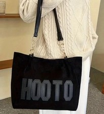 Damen Handtasche Hooto 30cm aus Polyester sch...