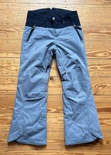 Girl  s Teen Obermeyer Jessi Gray Ski Snowboard Snow Pants M Medium 10 12 Aspen