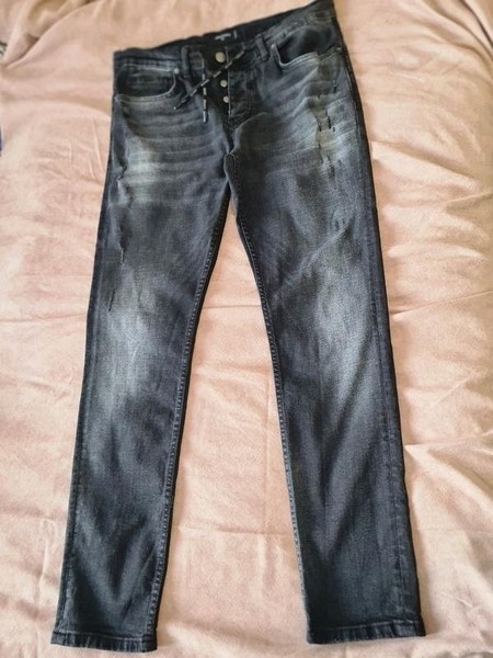Men Dsquared² Jeans Black Denim 50