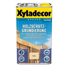 Xyladecor Holzschutz-Grundierung Wasserbasis 2,5 l l&ouml;semittelfrei Innen Au&szlig;en