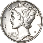 1930-P Mercury Dime