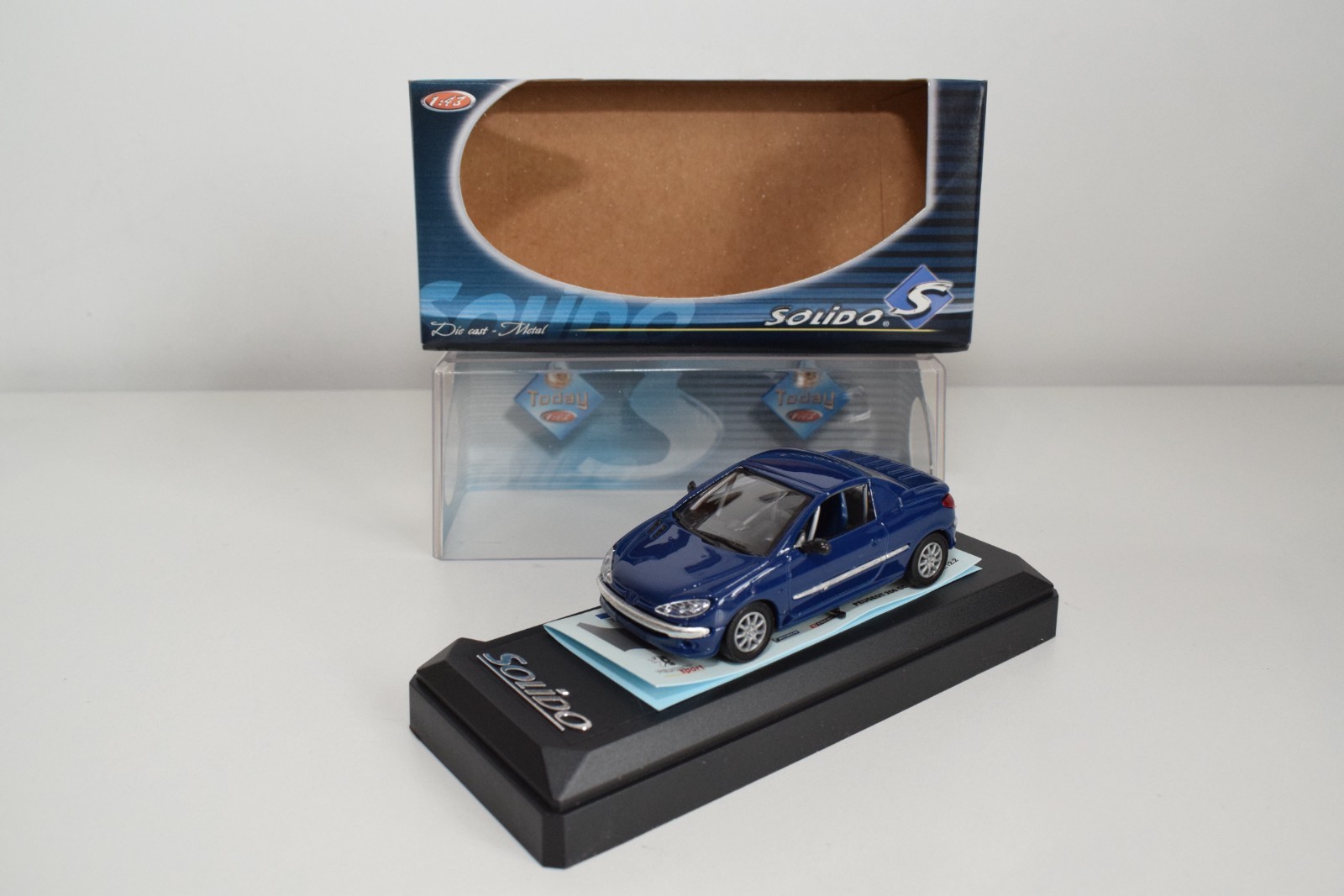 Solido Peugeot 206cc N 30 Rally S.perrault 1:43 1573