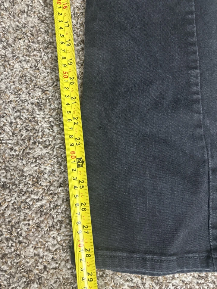 Pantalones de mezclilla negros ajustados Levis 527 para hombre talla 32 x 30 Foto 2 de 4