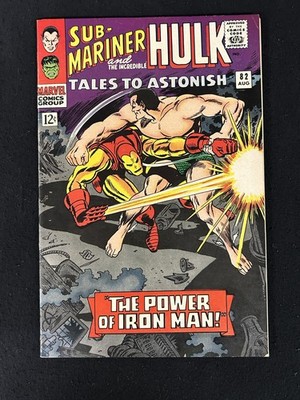 TALES TO ASTONISH #82 Sub-Mariner HULK  1966 7.5 Marvel