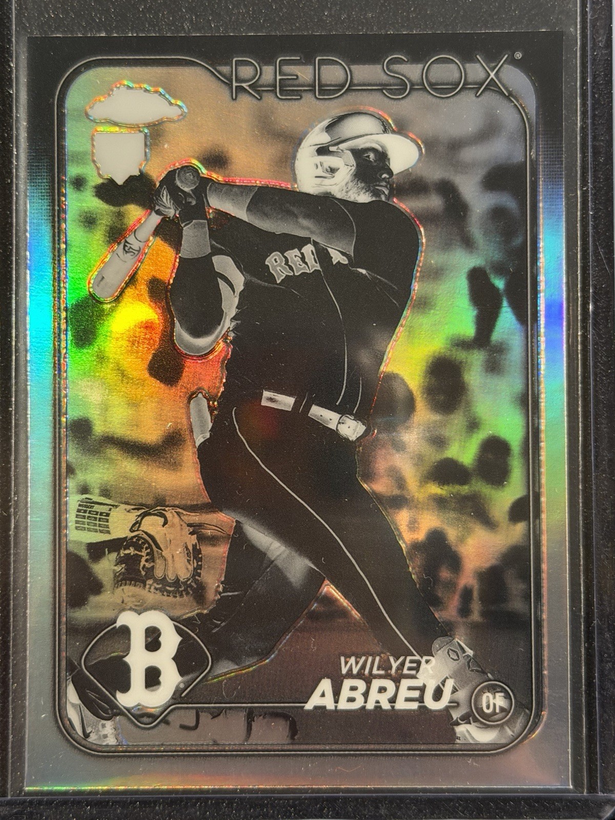 2024 Topps Chrome - Wilyer Abreu #165 Negative Refractor (RC)