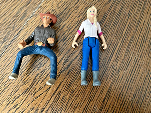 Schleich  VETERINARIAN Woman and HORSE RIDER figures