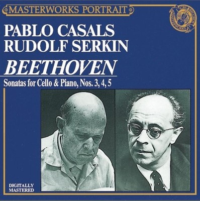 Unknown - Beethoven: Cello Sonatas Nos. 3 - 5, Opp. 69, 102:1,2 - CD - Very Good