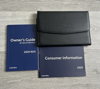 2020 ACURA RDX  OWNERS MANUAL SET. FREE FAST SHIPPING!!