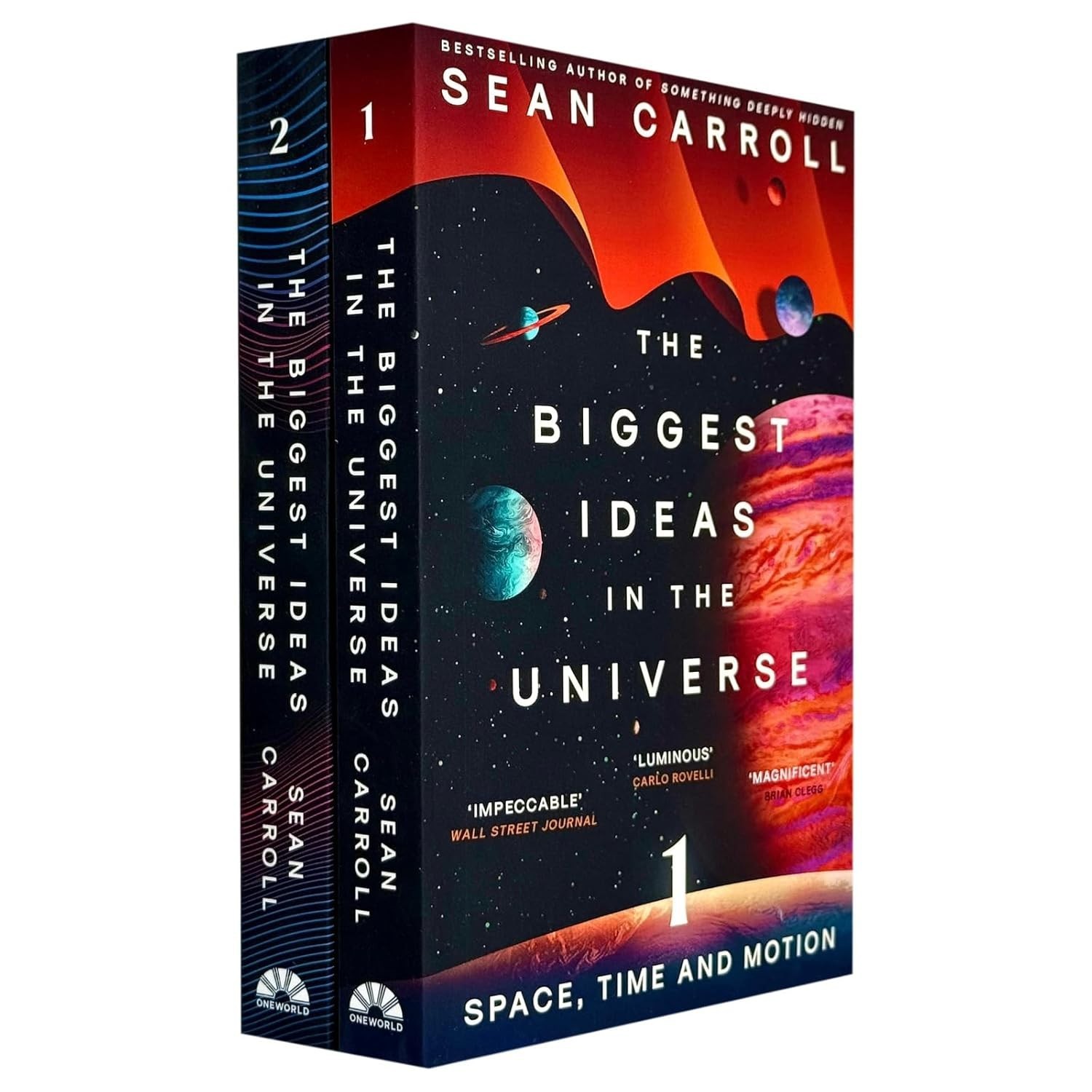 Sean Carroll The Biggest Ideas in the Universe Collection 2 Books Set Space,Quan