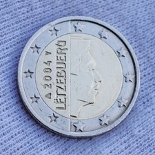 2 Euro Münze (Lёtzeburg Großherzog) 2004 kursmünze umlaufmünze sammeln