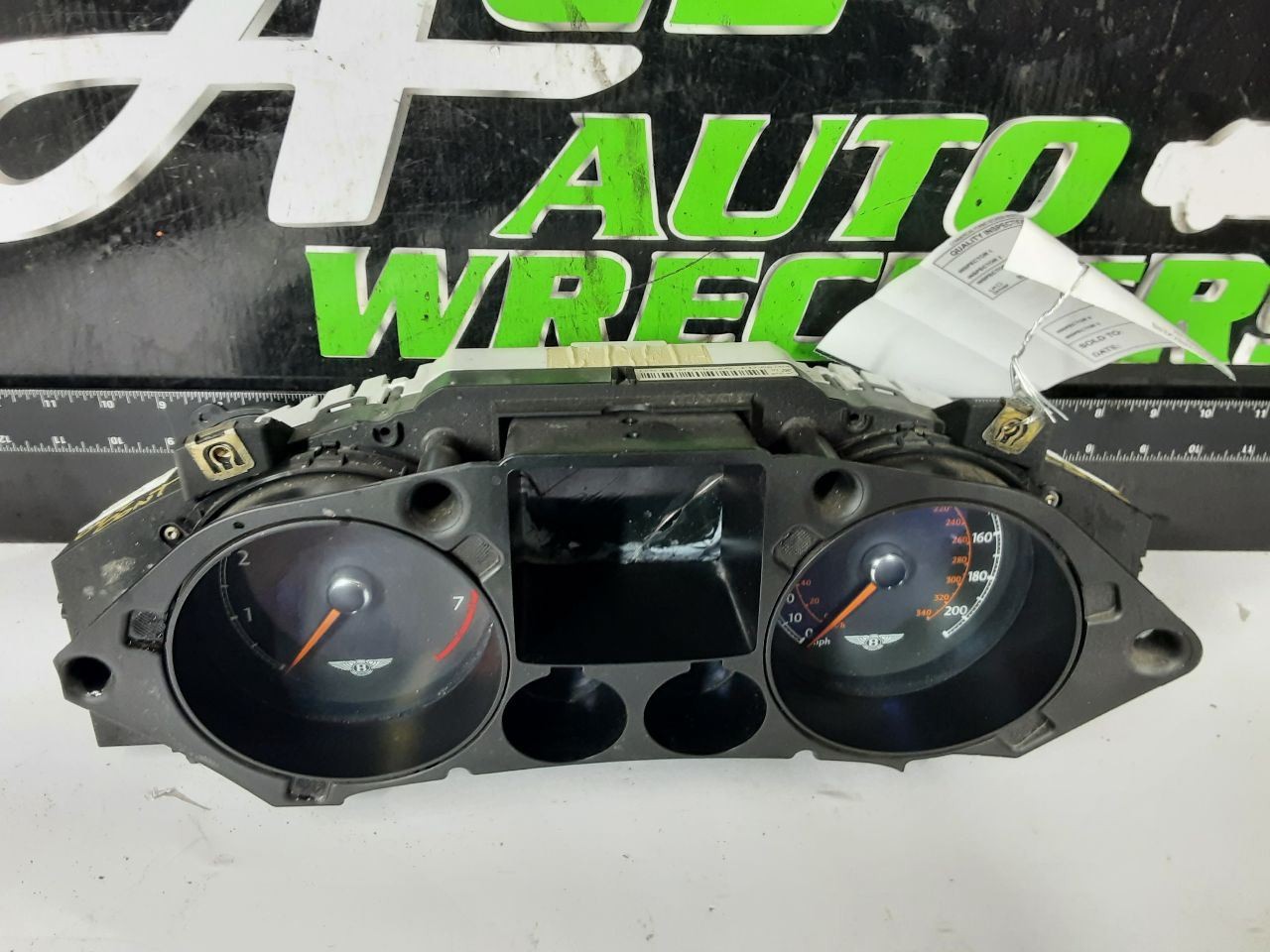 Bentley Continental GT 2004 Instrument cluster P/N 596876