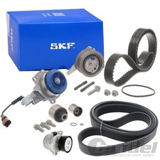 SKF XL ZAHNRIEMENSATZ + schaltbare WASSERPUMPE + KRR passend für VAG 1.6 2.0 TDI