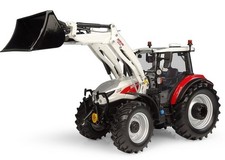 UNIVERSAL HOBBIES - Tracteur avec chargeur S635 - STEYR 4120 plus - 1/32 - UH...