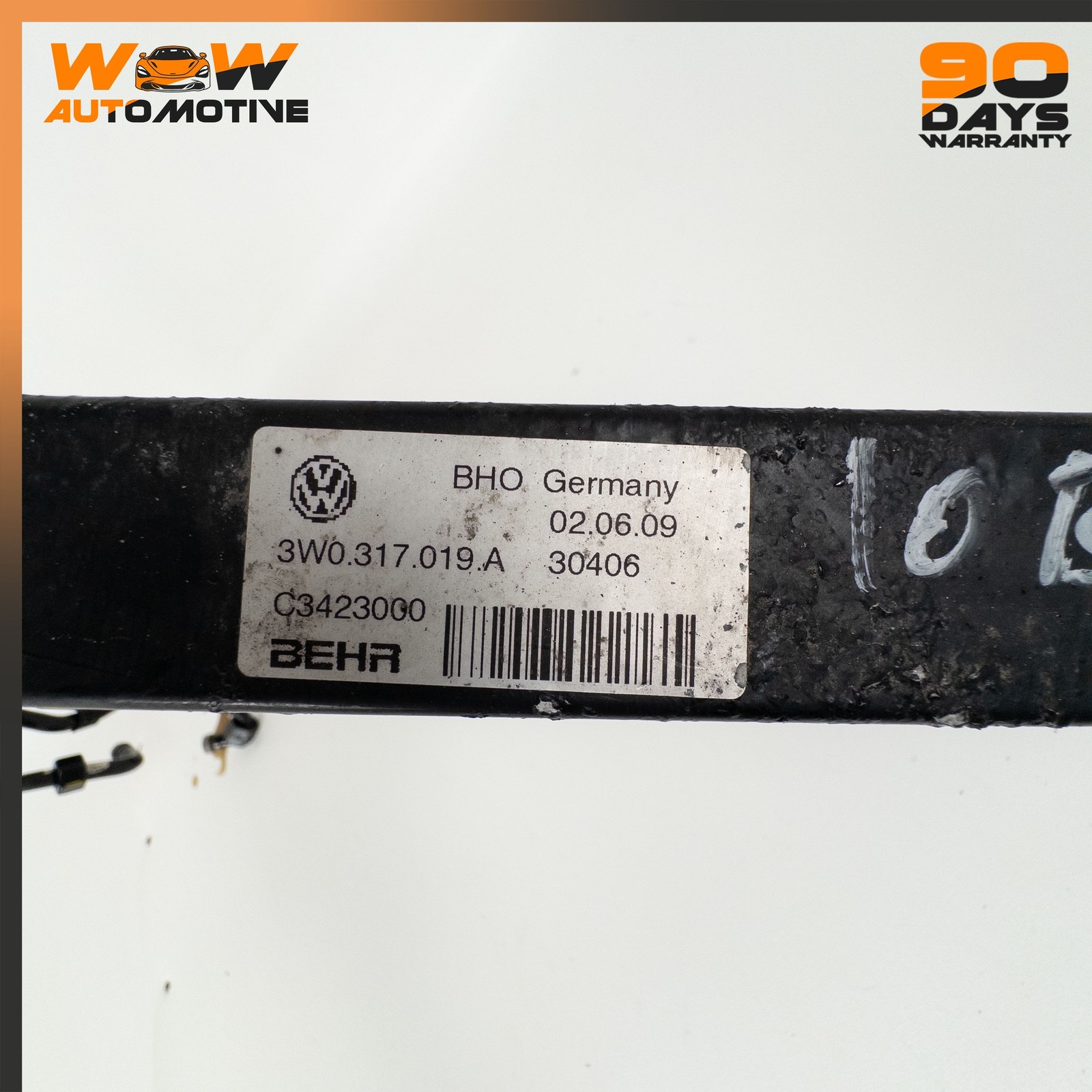 04-13 BENTLEY CONTINENTAL GTC GT TRANSMISSION OIL COOLER RADIATOR LINE SET OEM