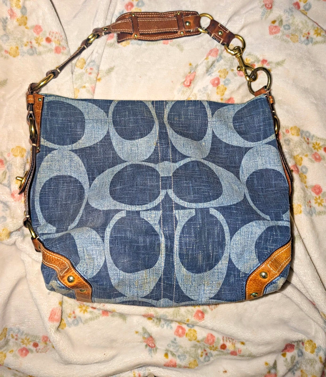 Coach Hobo Handbags & Bags Denim Exterior for Women for sale - eBay