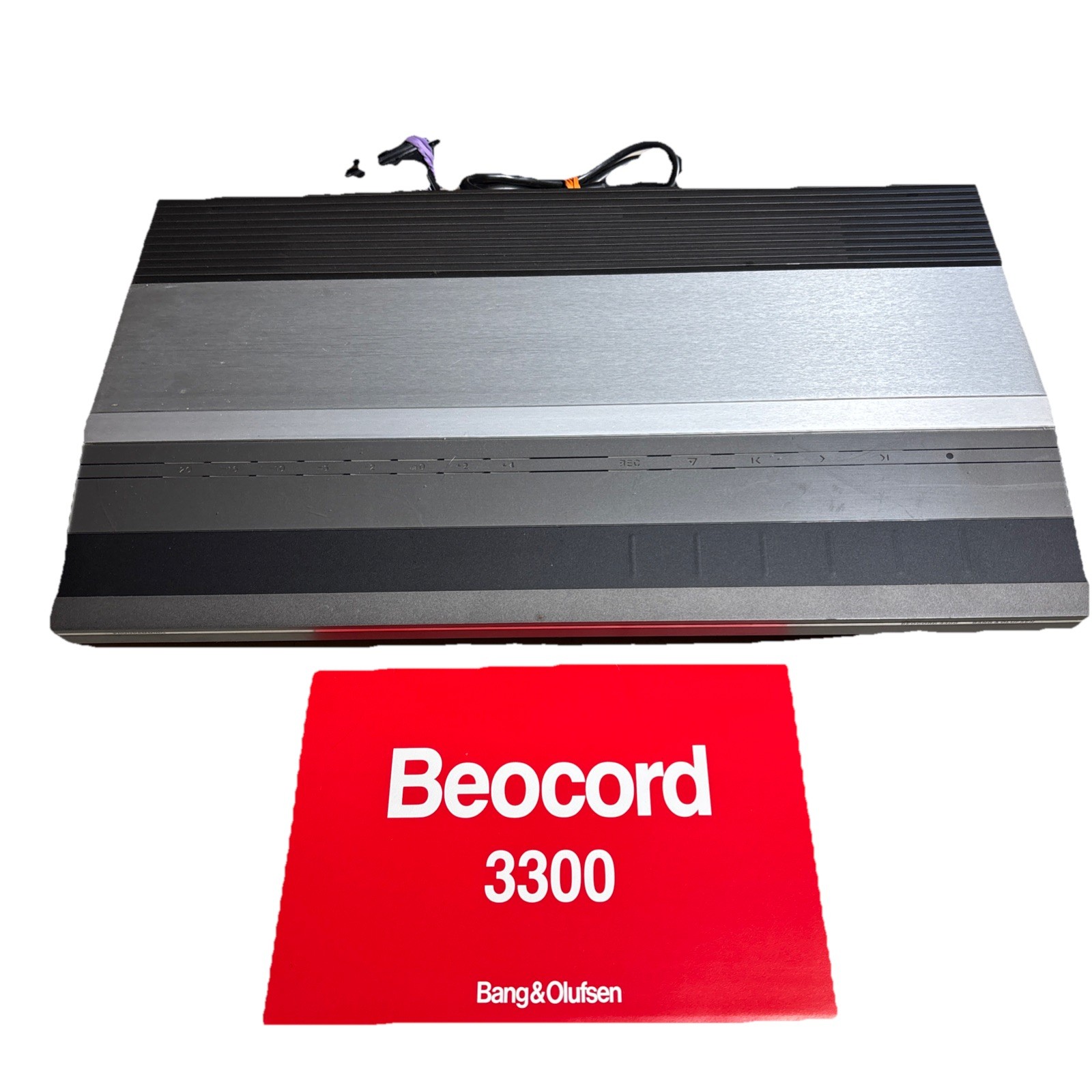 Bang &Olufsen Beocord 3300 Cassette Player 1986 Type 2943 Tu