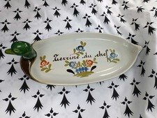 Desvres décor chaumière long