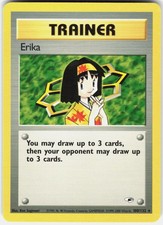 Pokemon Erika 100/132 Rare Gym Heroes Pokemon Unlimited Near Mint on eBay