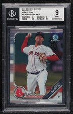 2019 Bowman Chrome Prospects Refractor /499 Bryan Mata #BCP-140 BGS 9 MINT 0vg0
