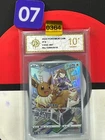 Eevee CSGC-007/008 Pokemon Card ChineseGrade10
