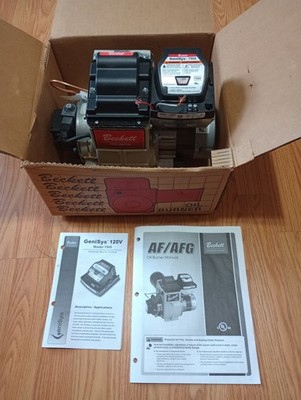 BECKETT B2008 Afg Oil Burning Chassis W/genisys Control Fuel Oil Kerosene