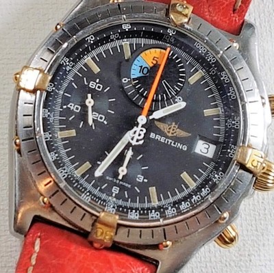 Breitling Chronomat  Yachting  Regatta # Automatic # Edelstahl und Gold # 1990