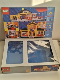 Lego vintage set System Train 9V 4554 Metro Station, with box