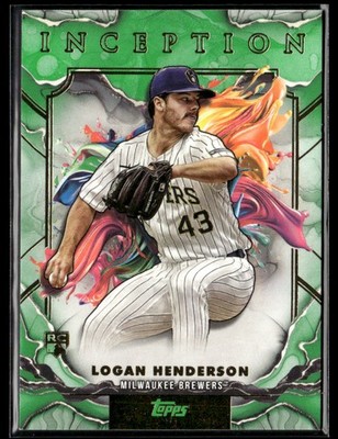 2025 Topps Inception Logan Henderson #12 RC