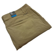 Columbia Saturday Trail Pants Womens 16 Omni-Shield Hiking Outdoor Roll-Up Legs