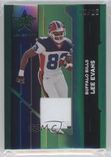 2006 Leaf Rookies & Stars Longevity Emerald Materials Prime 5/25 Lee Evans 0v0