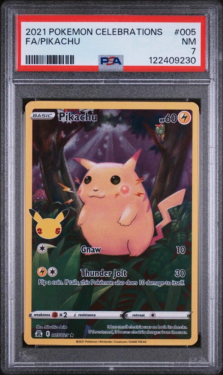 Pikachu Pokémon TCG Professional Sports Authenticator (PSA) Grade